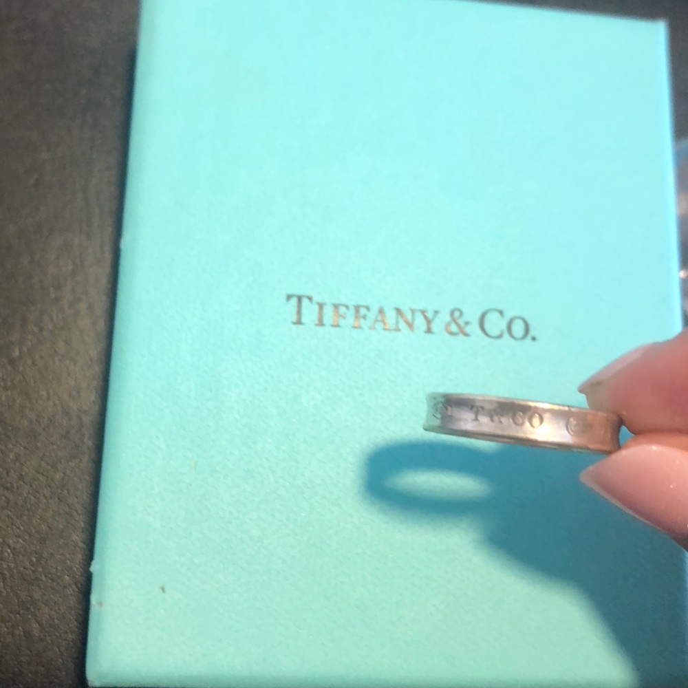 Tiffany silver band
